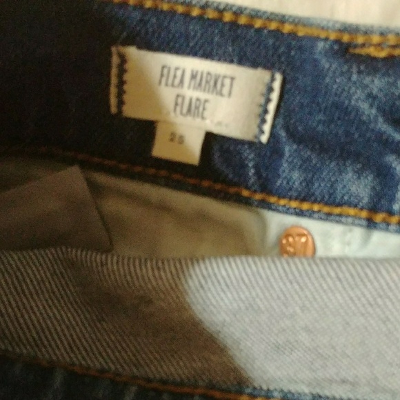 Madewell Flea market Flare Jeans - Picture 2 of 5